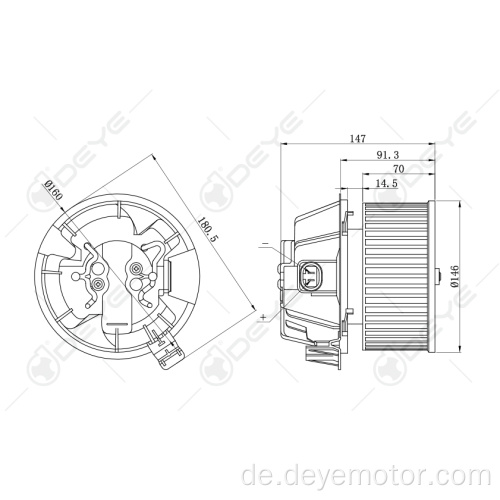 Neuheiten Motorgebläse für RENAULT MODUS